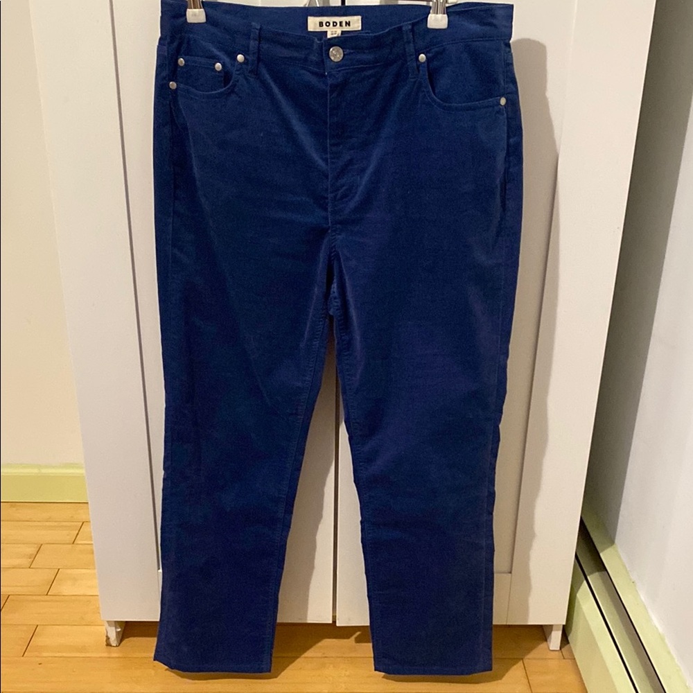 Blue Corduroy Pants